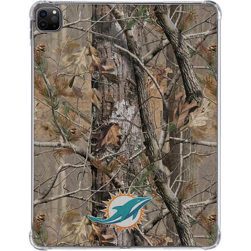 NFL Miami Dolphins Realtree AP Camo iPad Pro 11in (2024) Clear Case