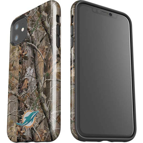 NFL Miami Dolphins Realtree AP Camo iPhone 11 Impact Case