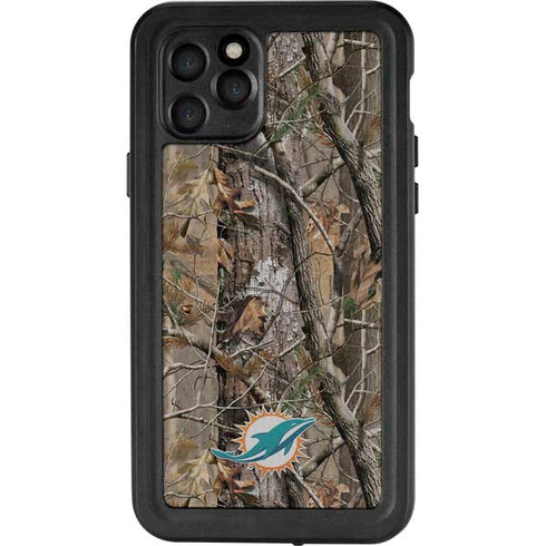 NFL Miami Dolphins Realtree AP Camo iPhone 11 Pro Waterproof Case