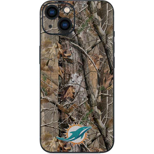 NFL Miami Dolphins Realtree AP Camo iPhone 15 Skin