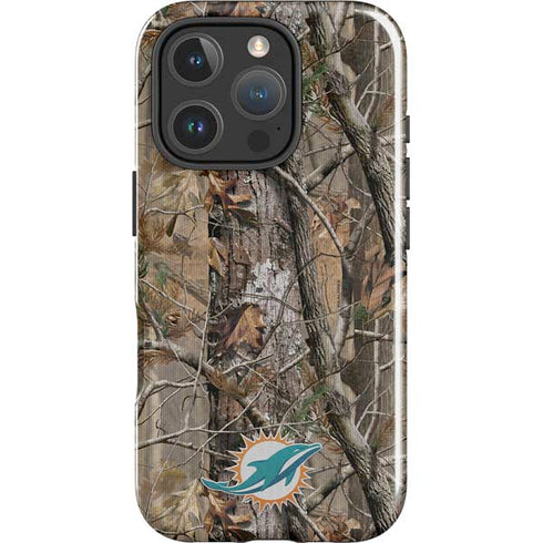 NFL Miami Dolphins Realtree AP Camo iPhone 16 Pro Impact Case