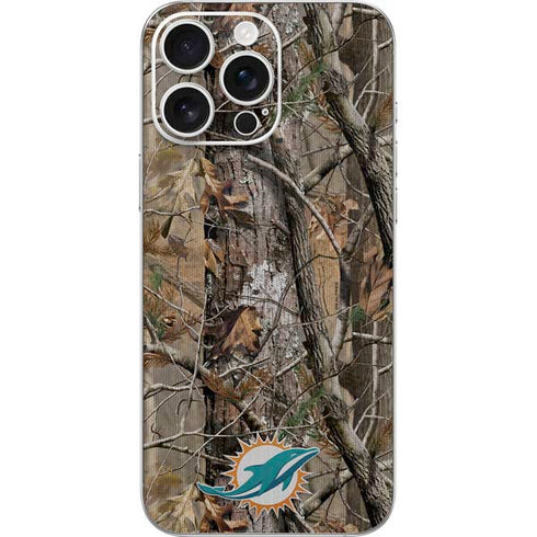 NFL Miami Dolphins Realtree AP Camo iPhone 16 Pro Max Skin