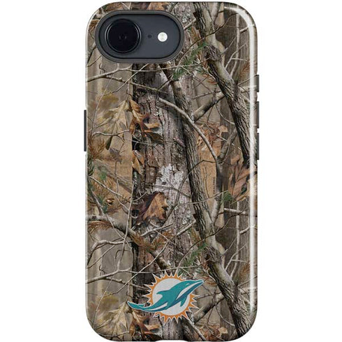 NFL Miami Dolphins Realtree AP Camo iPhone 16e Impact Case