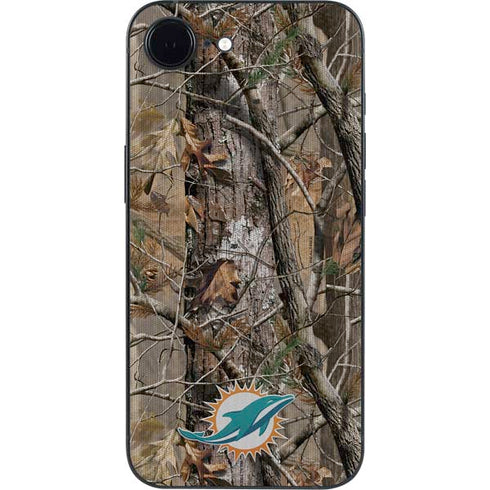 NFL Miami Dolphins Realtree AP Camo iPhone 16e Skin