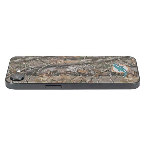 NFL Miami Dolphins Realtree AP Camo iPhone 16e Skin