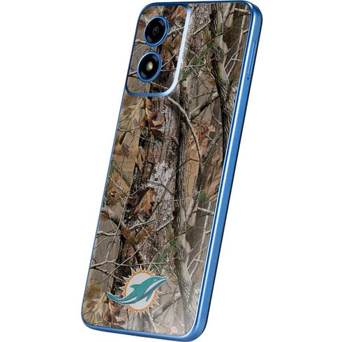 NFL Miami Dolphins Realtree AP Camo Moto G Play 4G (2024) Skin