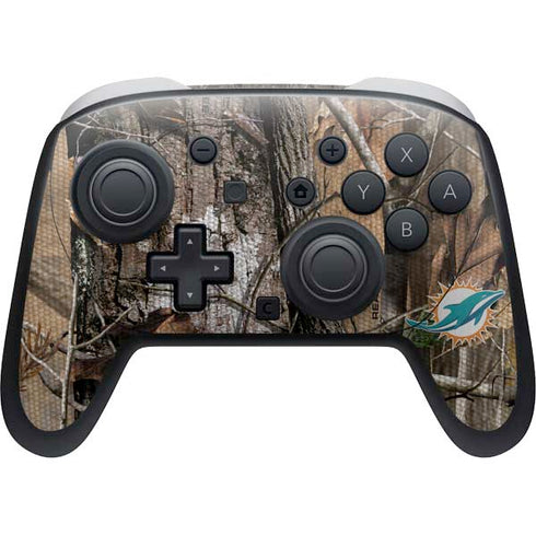 NFL Miami Dolphins Realtree AP Camo Nintendo Skins