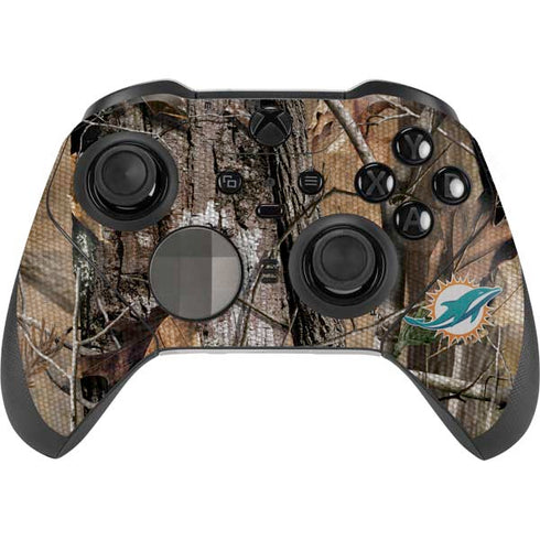 NFL Miami Dolphins Realtree AP Camo Xbox Elite Wireless Controller Series 2 Skin