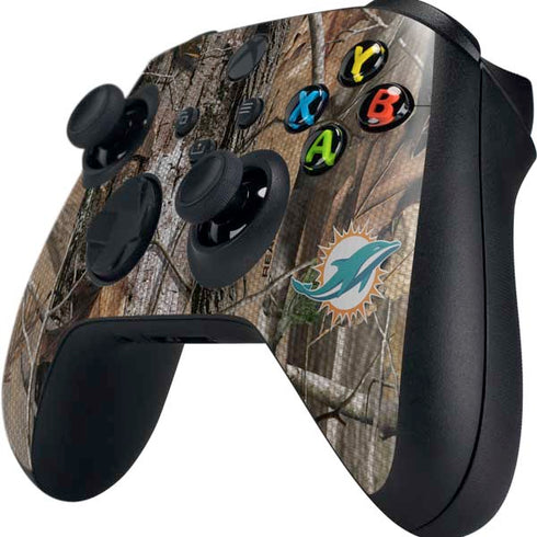 NFL Miami Dolphins Realtree AP Camo Xbox Series X Controller Skin