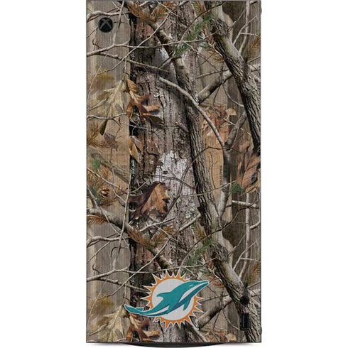 NFL Miami Dolphins Realtree AP Camo XBox Series X Digital Edition Console Skin