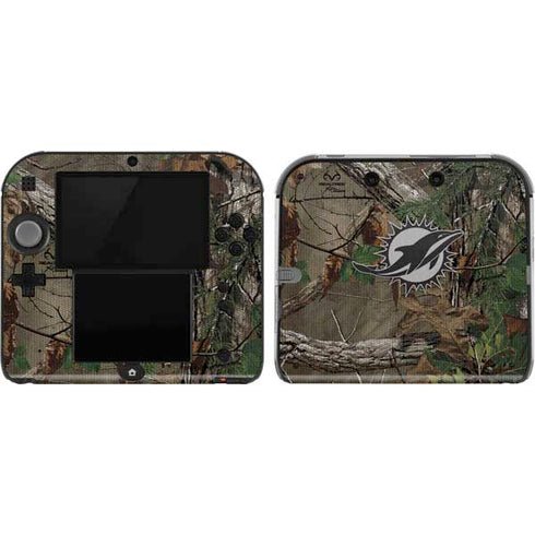 NFL Miami Dolphins Realtree Xtra Green Camo Nintendo Skins