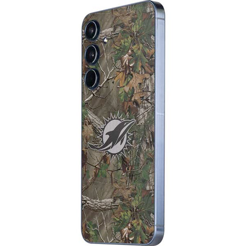 NFL Miami Dolphins Realtree Xtra Green Camo Galaxy A36 5G Skin
