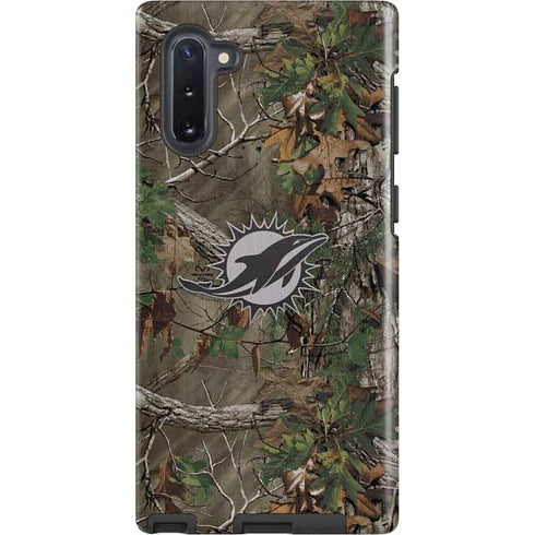 NFL Miami Dolphins Realtree Xtra Green Camo Galaxy Cases