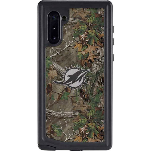 NFL Miami Dolphins Realtree Xtra Green Camo Galaxy Cases