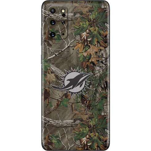 NFL Miami Dolphins Realtree Xtra Green Camo Galaxy S20 Plus Skin