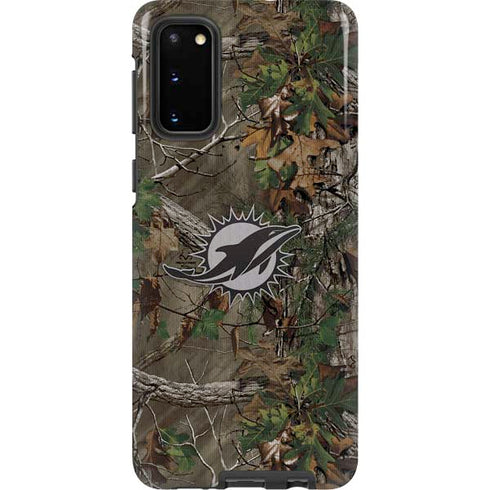 NFL Miami Dolphins Realtree Xtra Green Camo Galaxy S20 Pro Case
