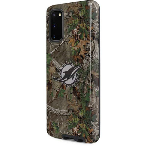 NFL Miami Dolphins Realtree Xtra Green Camo Galaxy S20 Pro Case