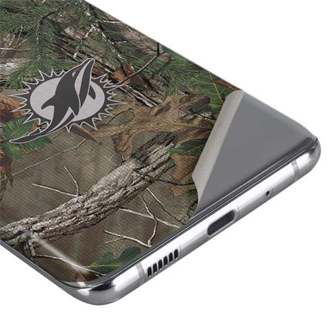 NFL Miami Dolphins Realtree Xtra Green Camo Galaxy S20 Ultra 5G Skin