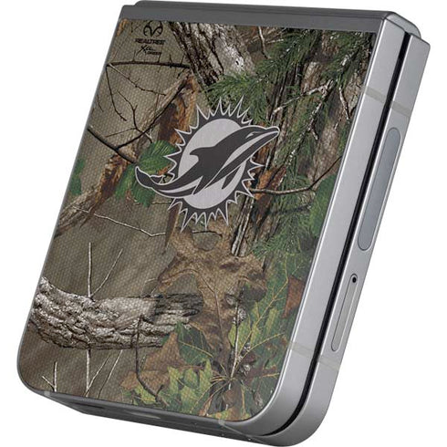 NFL Miami Dolphins Realtree Xtra Green Camo Galaxy Z Flip6 Skin