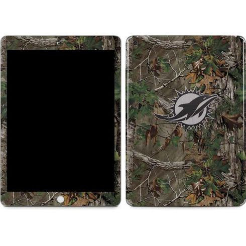 NFL Miami Dolphins Realtree Xtra Green Camo Apple iPad Skin