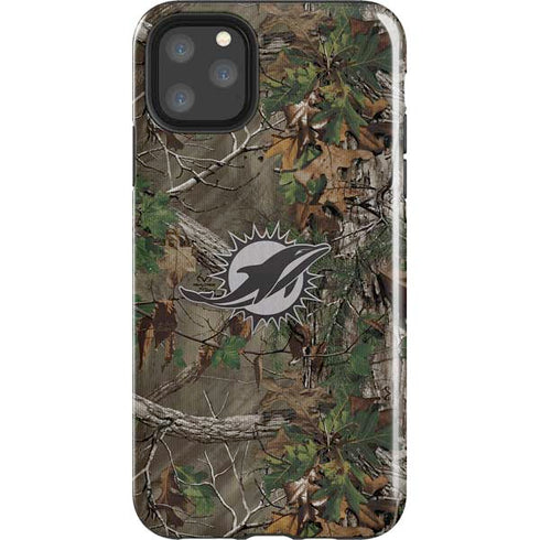 NFL Miami Dolphins Realtree Xtra Green Camo iPhone Cases
