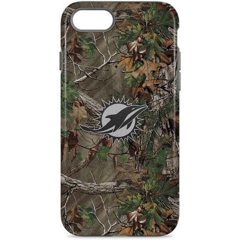 NFL Miami Dolphins Realtree Xtra Green Camo iPhone Cases