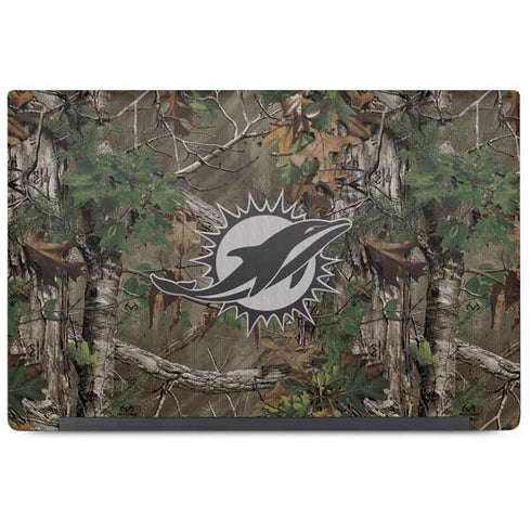 NFL Miami Dolphins Realtree Xtra Green Camo Dell Latitude Skin