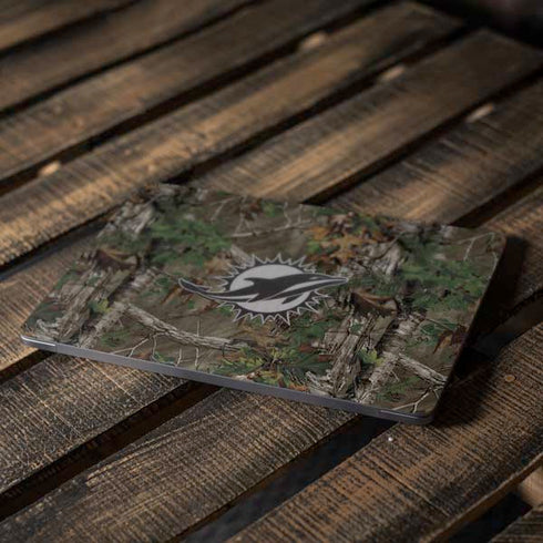 NFL Miami Dolphins Realtree Xtra Green Camo Apple MacBook Air Skin