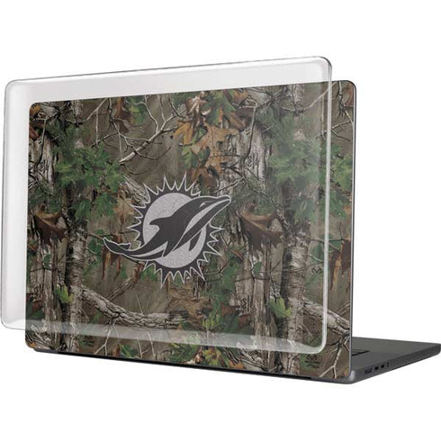 NFL Miami Dolphins Realtree Xtra Green Camo MacBook Cases