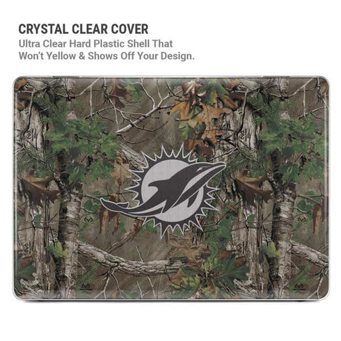 NFL Miami Dolphins Realtree Xtra Green Camo MacBook Cases