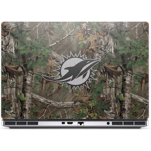 NFL Miami Dolphins Realtree Xtra Green Camo Dell Precision Skin