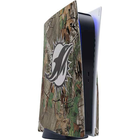 NFL Miami Dolphins Realtree Xtra Green Camo PlayStation PS5 Skins