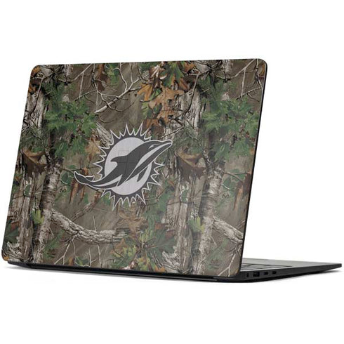 NFL Miami Dolphins Realtree Xtra Green Camo Surface Laptop 7 13.8in Skin