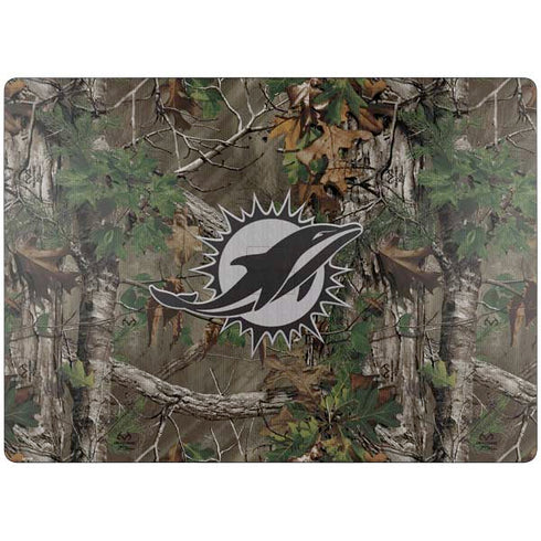 NFL Miami Dolphins Realtree Xtra Green Camo Surface Laptop 7 15in Skin