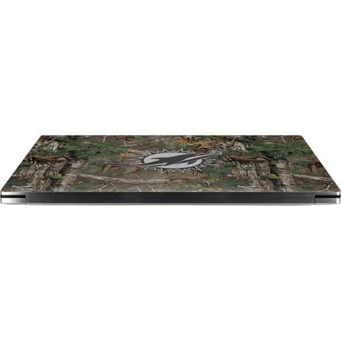 NFL Miami Dolphins Realtree Xtra Green Camo Dell XPS Skin