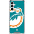 NFL Miami Dolphins Retro Logo Galaxy A16 5G Clear Case