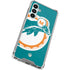 NFL Miami Dolphins Retro Logo Galaxy A16 5G Clear Case