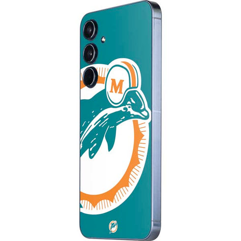 NFL Miami Dolphins Retro Logo Galaxy A35 5G Skin