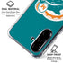 NFL Miami Dolphins Retro Logo Galaxy A36 5G Clear Case