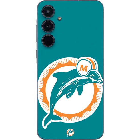 NFL Miami Dolphins Retro Logo Galaxy A36 5G Skin