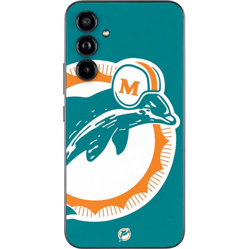 NFL Miami Dolphins Retro Logo Galaxy A54 5G Skin