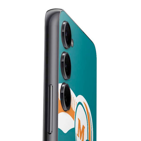 NFL Miami Dolphins Retro Logo Galaxy A54 5G Skin