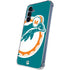 NFL Miami Dolphins Retro Logo Galaxy A55 5G Clear Case