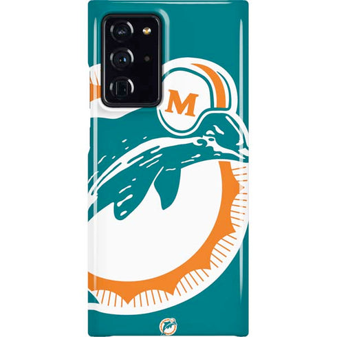 NFL Miami Dolphins Retro Logo Galaxy Cases