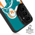 NFL Miami Dolphins Retro Logo Galaxy S24 FE Kickstand Case