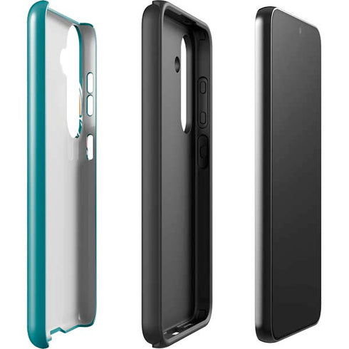 NFL Miami Dolphins Retro Logo Galaxy S25 Impact Case
