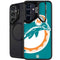 NFL Miami Dolphins Retro Logo Galaxy S25 Plus Kickstand Case