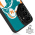 NFL Miami Dolphins Retro Logo Galaxy S25 Plus Kickstand Case