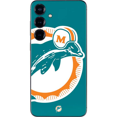 NFL Miami Dolphins Retro Logo Galaxy S24 Plus Skin
