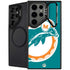 NFL Miami Dolphins Retro Logo Galaxy S25 Ultra Kickstand Case